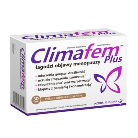 Climafem Plus, 30 compresse