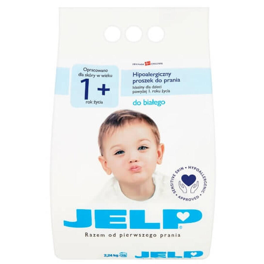 Jelp 1+ polvere bianca ipoallergenica, 2,24 kg