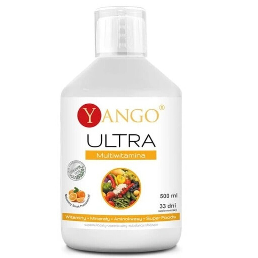 Yango, Multivitamin Ultra, 500 ml