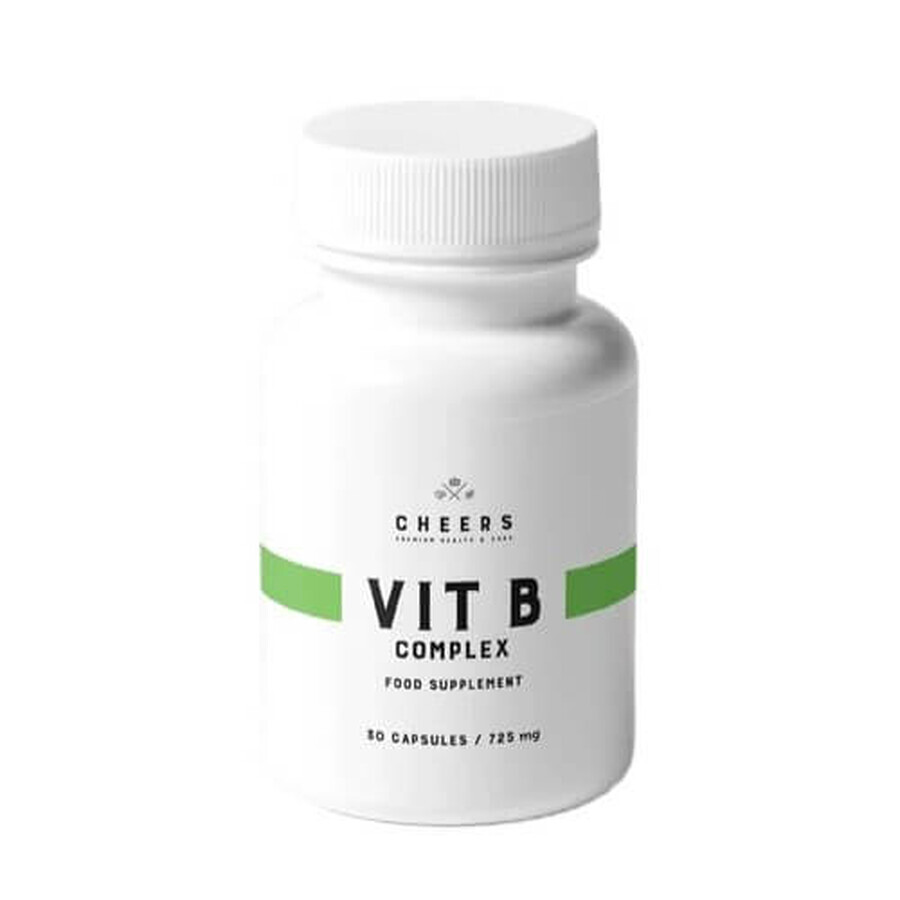 Cheers Complesso di vitamine B, 60 capsule