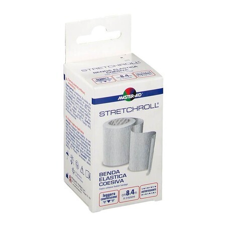 Venda elástica autoadhesiva Stretchroll, 4mx8cm, Pietrasanta Pharma