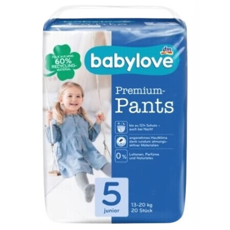 Babylove, luiers, 13-20kg, 20 stuks