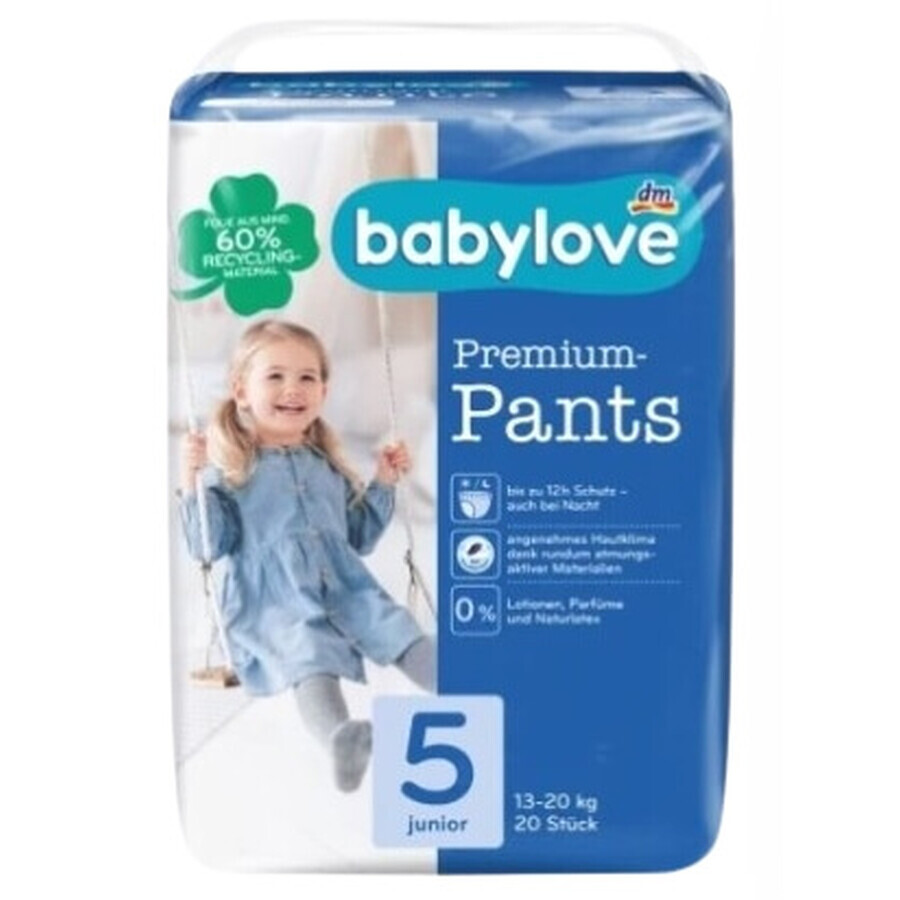 Babylove, luiers, 13-20kg, 20 stuks