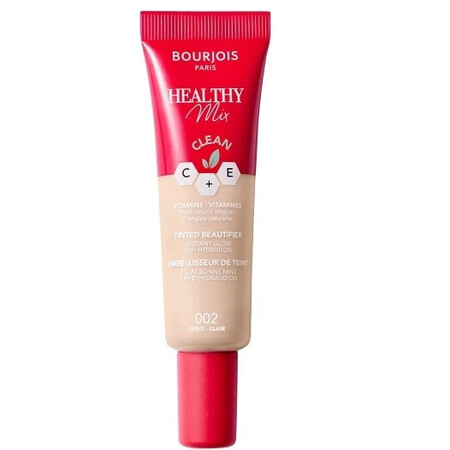 Bourjois Healthy Mix Tinted Beautifier Getönte verschönernde Feuchtigkeitspflege 002 Light Getönte 002 Light 30ml