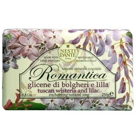 Toilet soap Nesti Dante Dante Romantica Glycynia amp; Lily, 250g