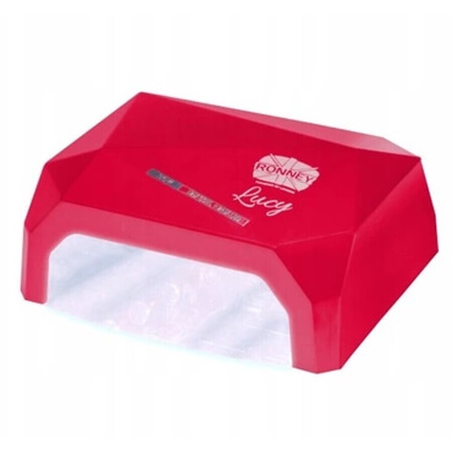 Ronney Lucy Lampada per unghie rossa CCFL+LED36W 1 pz.