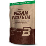 Vegan Protein with coffee flavor, 500 grams, BioTech USA