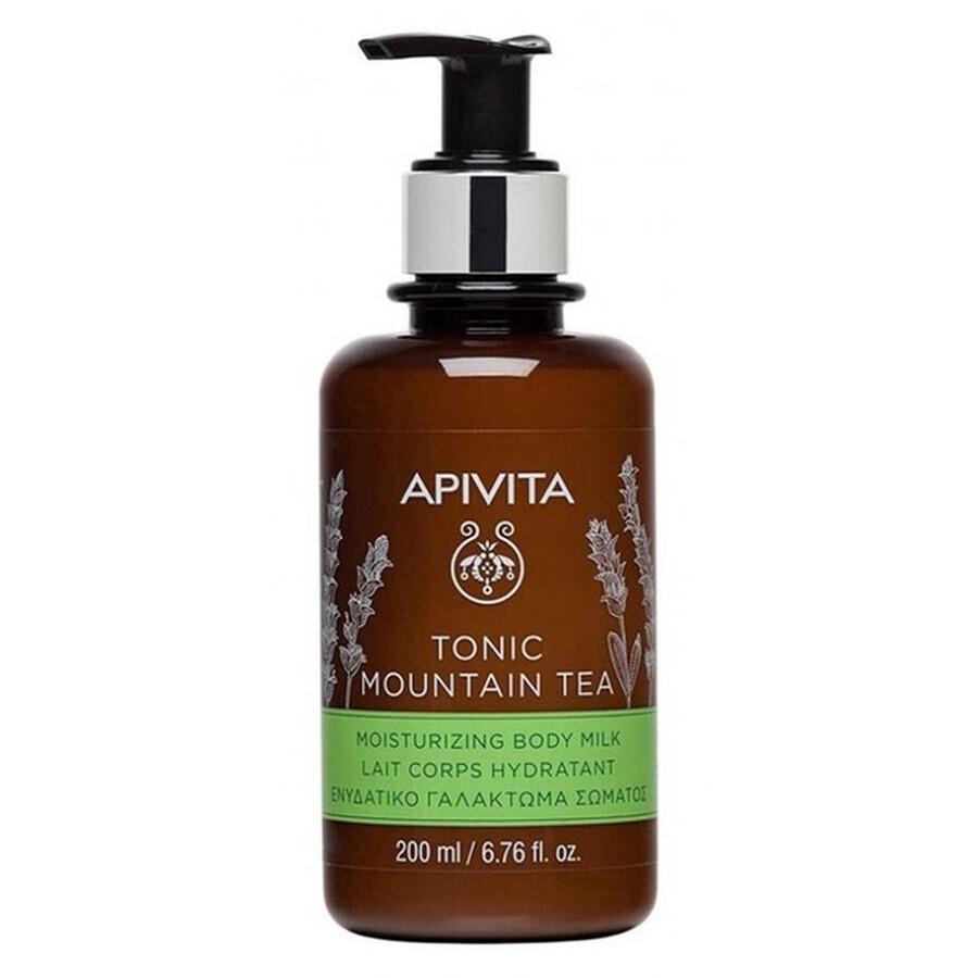 Apivita Tonic Mountain Tea Feuchtigkeitsspendende Körperlotion 200 ml