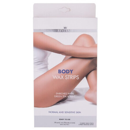 Revitale, body wax strips, hair removal patch, 1 pc