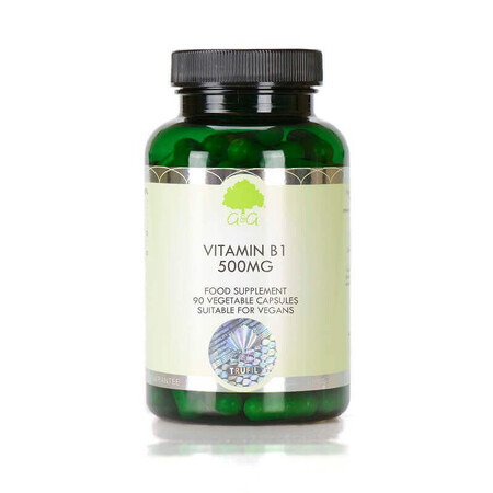 Vitamina B1 Tiamina 500 mg, 90 capsule, G&G