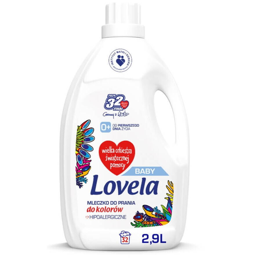 Lovela Baby, Milch zum Waschen von Buntwäsche, 2,9 l