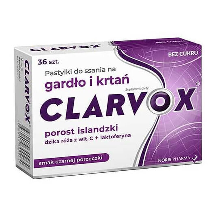 Clarvox Bilberry, 36 compresse