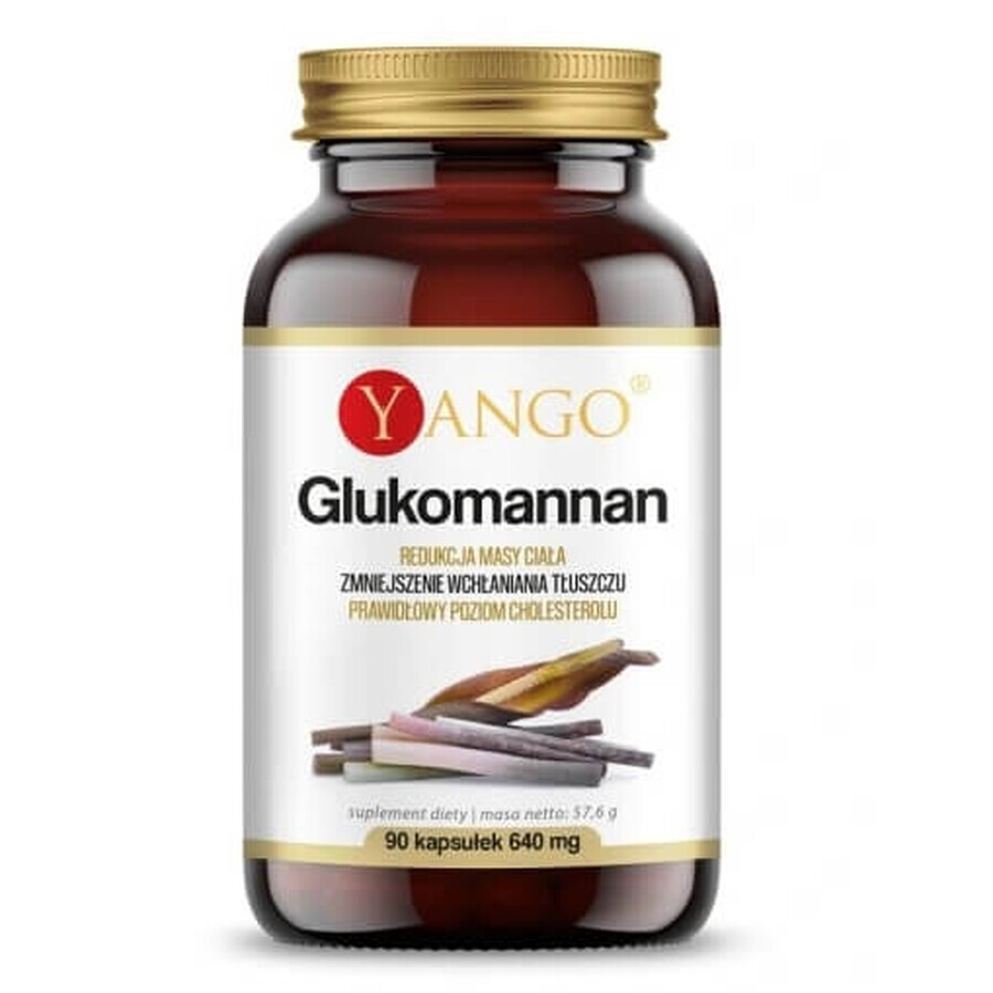 Yango, Glucomannan, 90 capsules