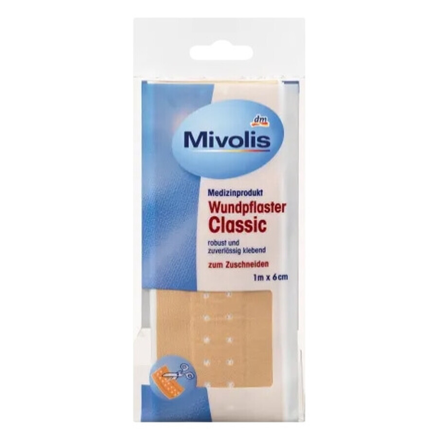 Mivolis, Pansement de plaie 1mx6cm, 1m