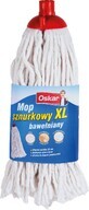 Oskar, mop in cotone XL con filo