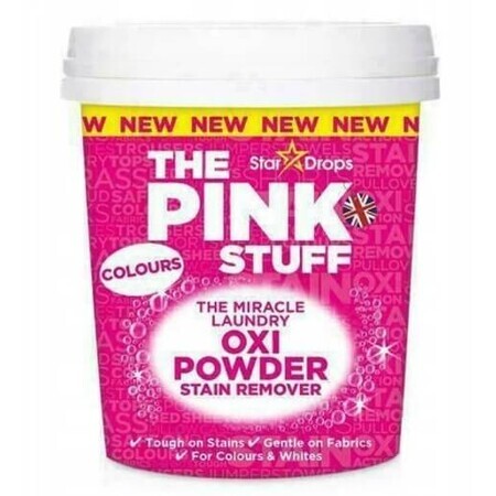 Stardrops, The Pink Stuff Oxi-poeder, vlekverwijderaar, 1kg