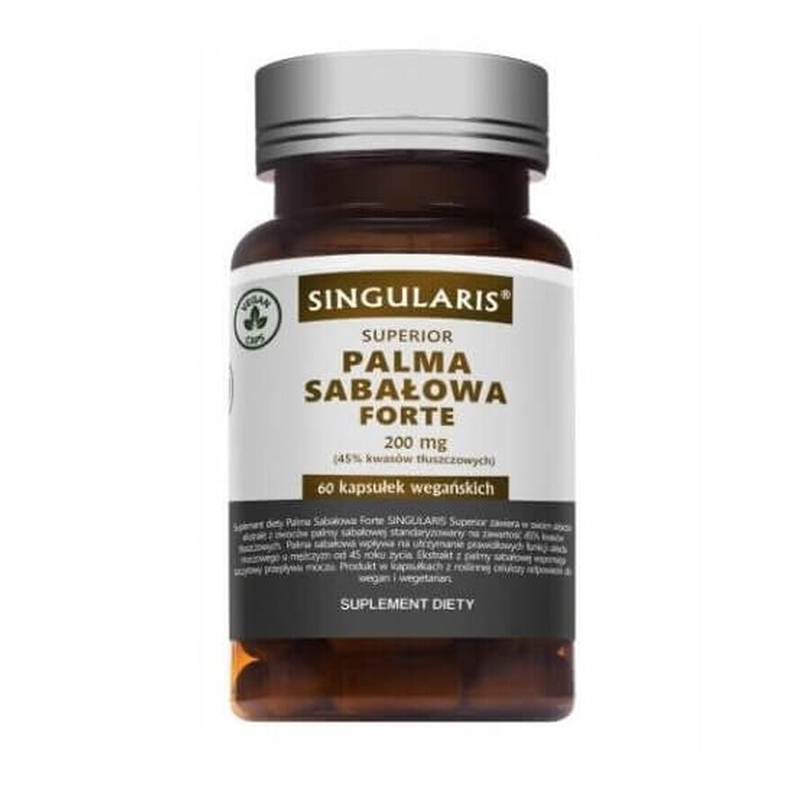 Singularis Saba Palm Forte 200mg, 60 capsule