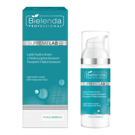 Bielenda SupremeLab Hyalu Minerals Hyalu Minerals Lichtgewicht Hydrocrème met laagmoleculair hyaluronzuur, 50ml