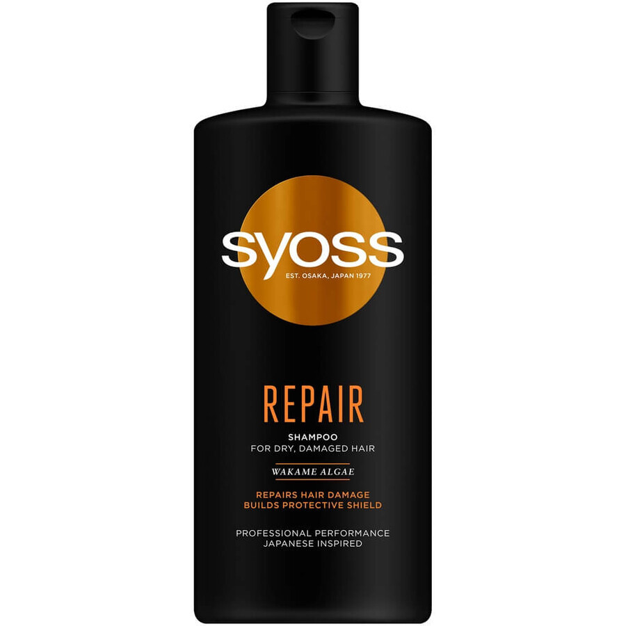 Șampon Syoss pentru păr uscat și deteriorat, 440ml