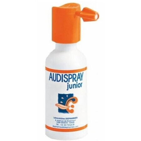 Audispray Junior, soluție cu apă de mare pentru igiena urechilor, 25 ml