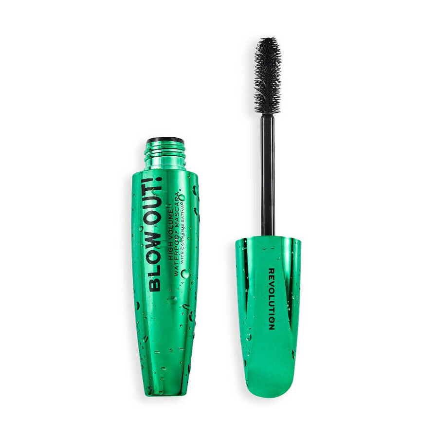 Makeup Revolution Good Vibes Blowout Waterproof Mascara, 8g