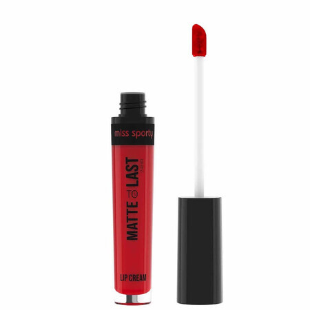 Barra de labios líquida mate Miss Sporty Matte To Last 24H 300 Vivid Red, 3,7 ml