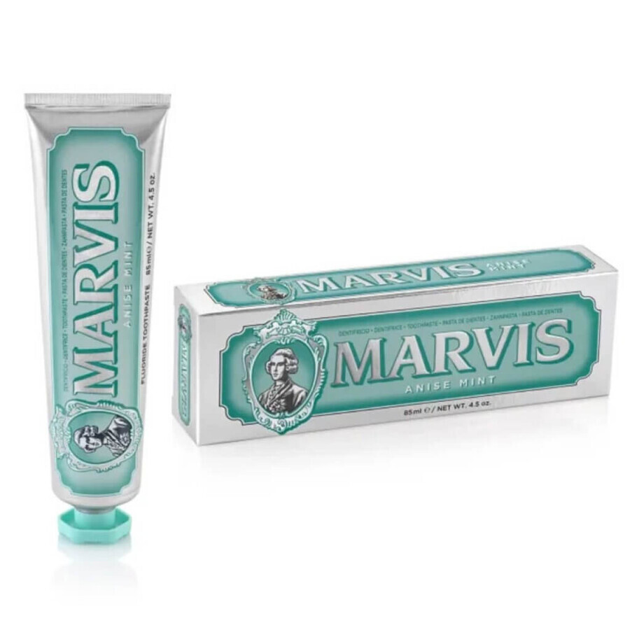 Marvis Fluorid-Zahnpasta Anis-Minze, 85ml