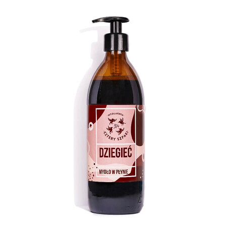 Mydlarnia Cztery Szpaki Dziegie sapone naturale in schiuma, 500ml