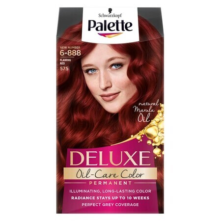 Paleta de colores Oil-Care Deluxe Color permanente Oil-Care 575 (6-888) Rojo intenso