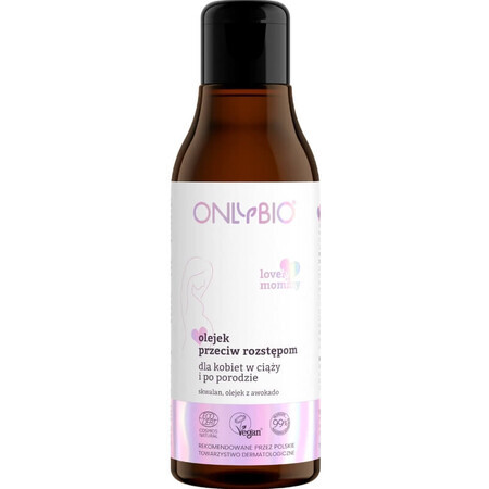 Onlybio Lovely Mommy, Anti-stretch mark oil, 150 ml