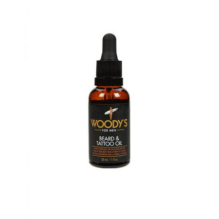 Woodys Beard amp; Tattoo Oil Olio idratante per barba e tatuaggi, 30ml