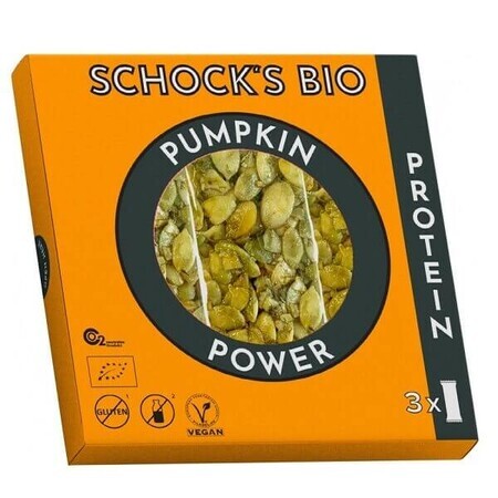 Schock's Barretta Semi Di Zucca Bio 3x25g