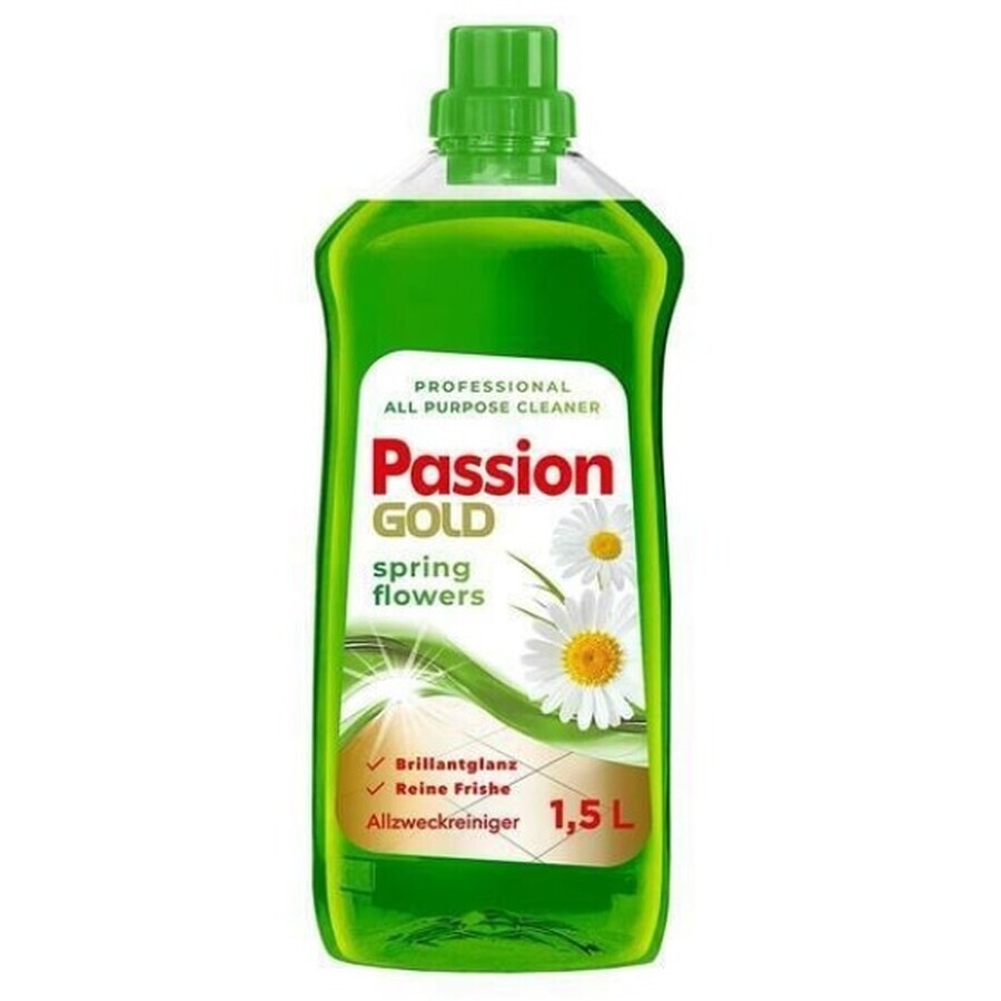 Passion Gold Spring Flowers Spray multiuso Passion Gold Spring Flowers, 1,5 l