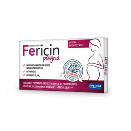 Fericin Pregna, 30 compresse