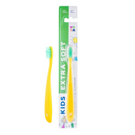 Woom Kids Extra Soft Toothbrush for children 2-6 years