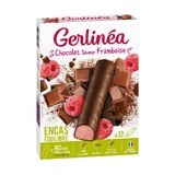 Barrette al lampone ricoperte di cioccolato fondente, 372g, Gerlinea