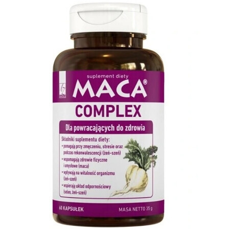 Complesso di Maca, 60 capsule