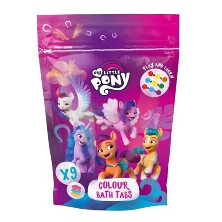 Bastoncini da bagno da colorare My Little Pony, 9x16g