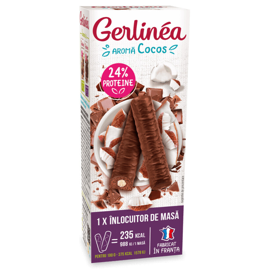 Chocolate bars with coconut, 62g, Gerlinea