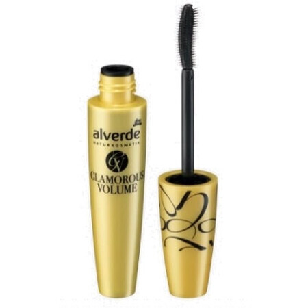 Alverde, Glamorous Volume Eyelashes Mascara, 17ml