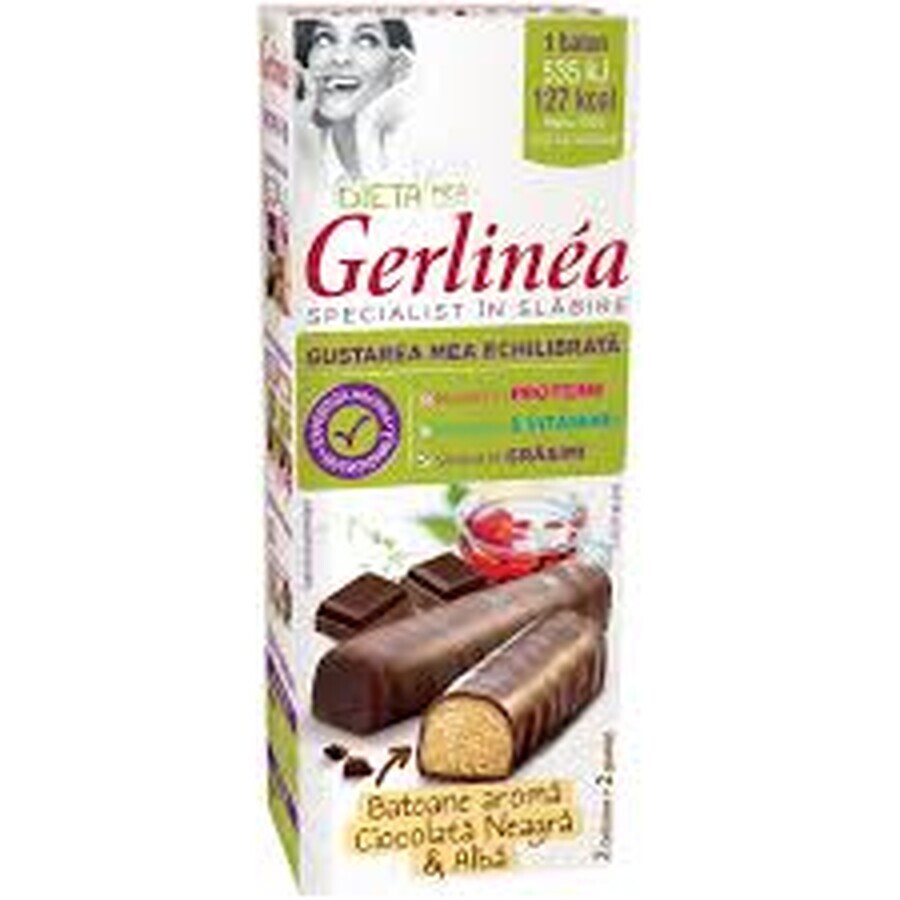 Duo Chocoladerepen, 62g, Gerlinea