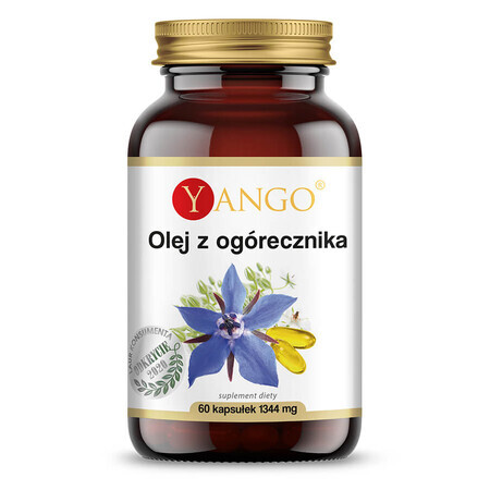 Yango, Borage oil, 60 capsules