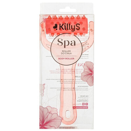 KillyS Spa Body Roller pentru masaj corporal Rose