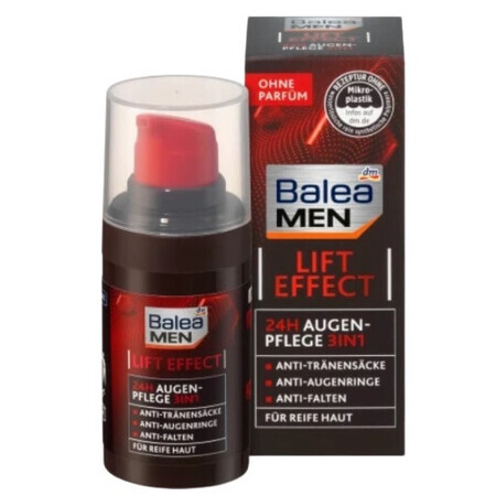 Balea Men, Crema occhi, effetto lifting 24h, 15 ml