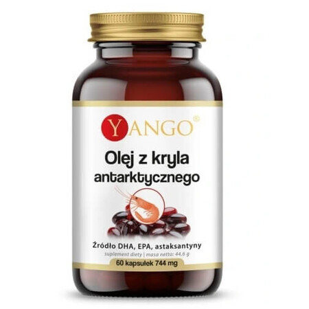 Yango, Antarctic krill oil, 60 capsules