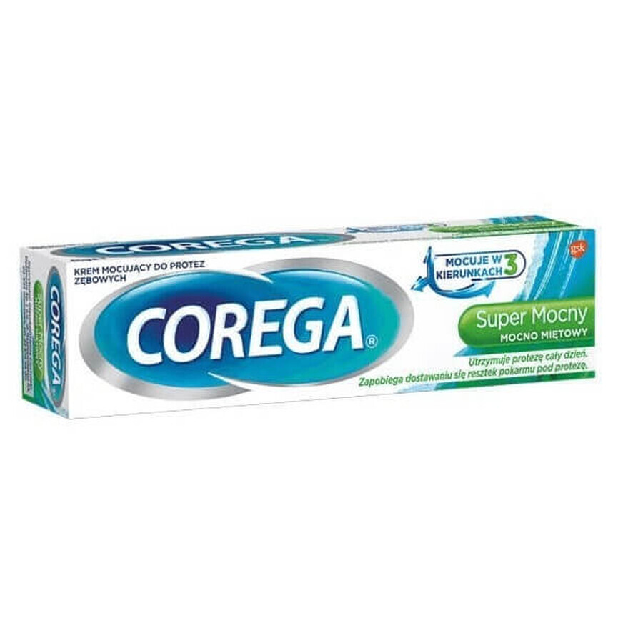 Corega Crema super forte per protesi dentarie, 70g