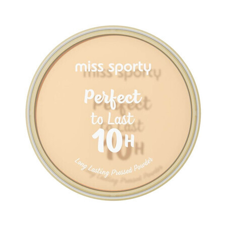 Miss Sporty Perfect To Last 10H Mattierender Puder 050 Transparent, 9g