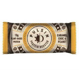 Caramel, peanut and chocolate bar, 50 g, Pulsin