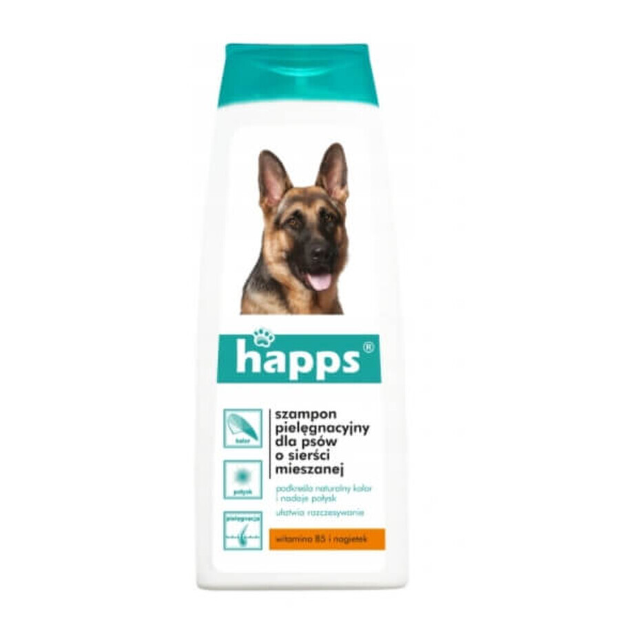 Happs, Shampoo per cani a pelo misto, 200 ml