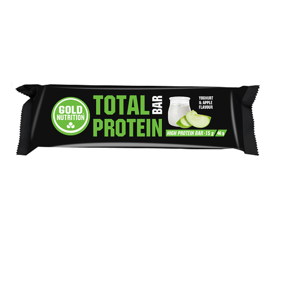 Total Protein Apple Yoghurt Bar, 46 g, Gold Nutrition